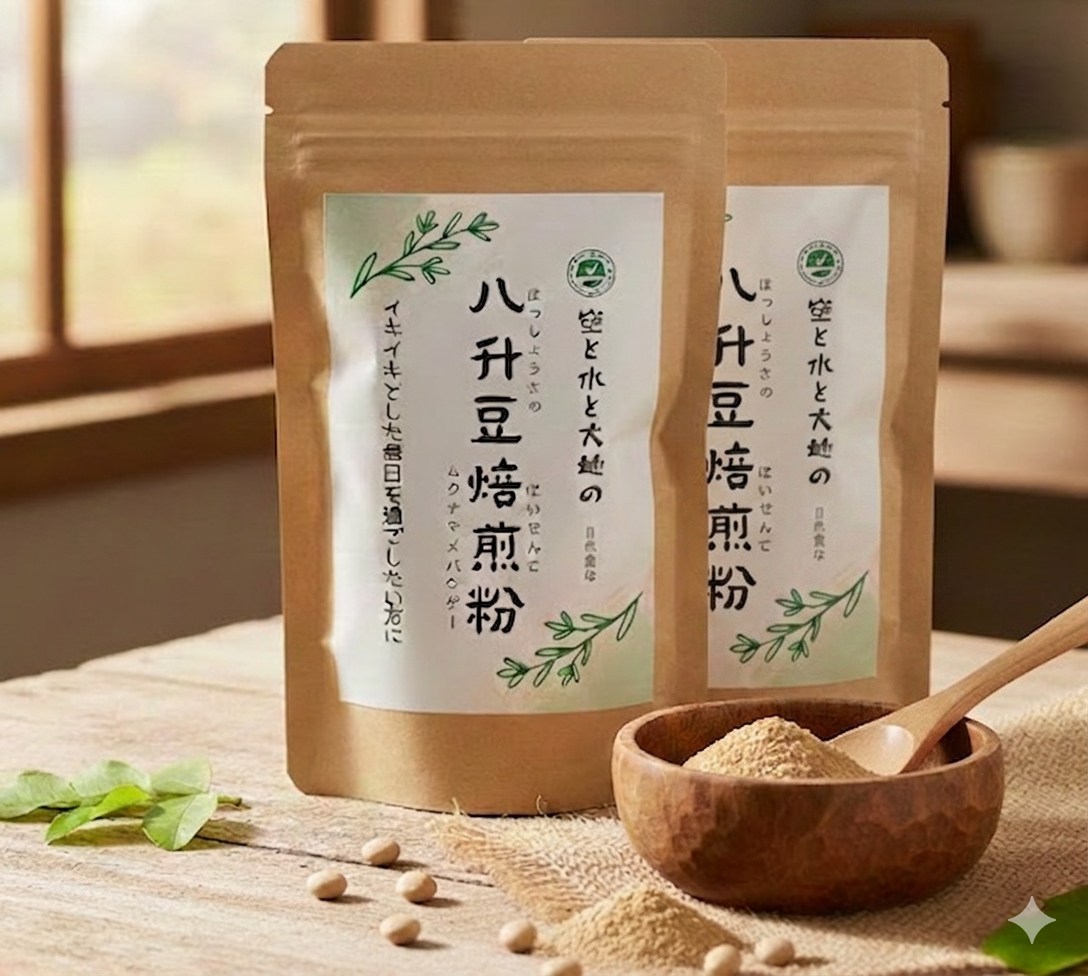 八升豆焙煎粉 200g