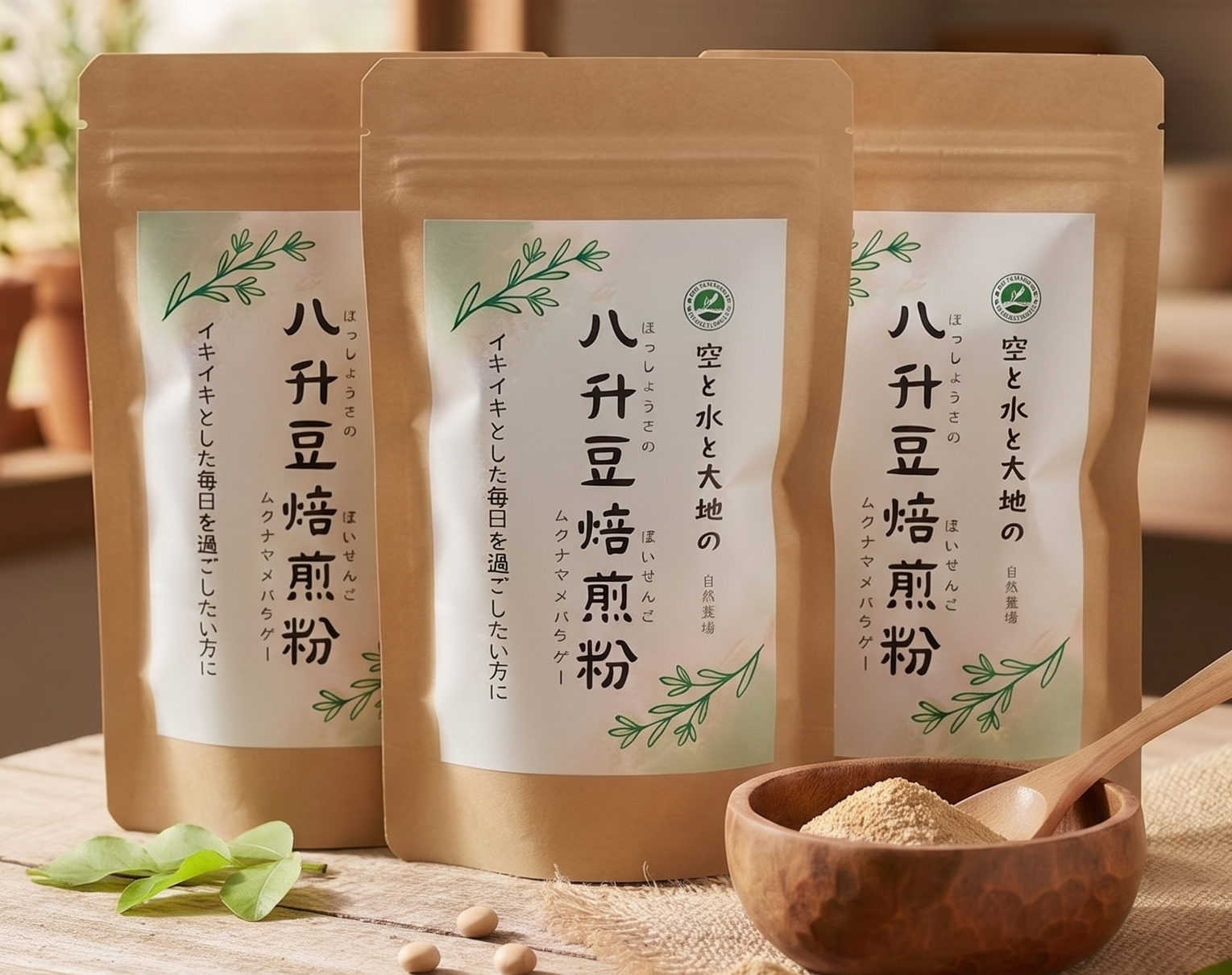 八升豆焙煎粉 300g